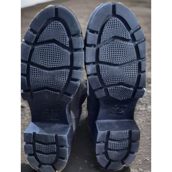 Urban Outfitters Ankle Boots Chunky Pull On Heel Round Toe Women's Size 9 - Picture 5 of 7